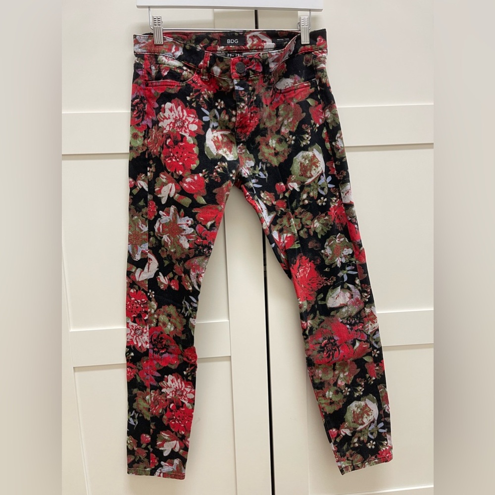BDG floral jeans